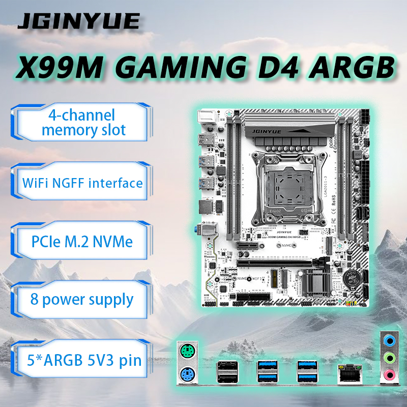 Home Cooking Videos - Placa-mãe JGINYUE X99 LGA2011-3 M-ATX para