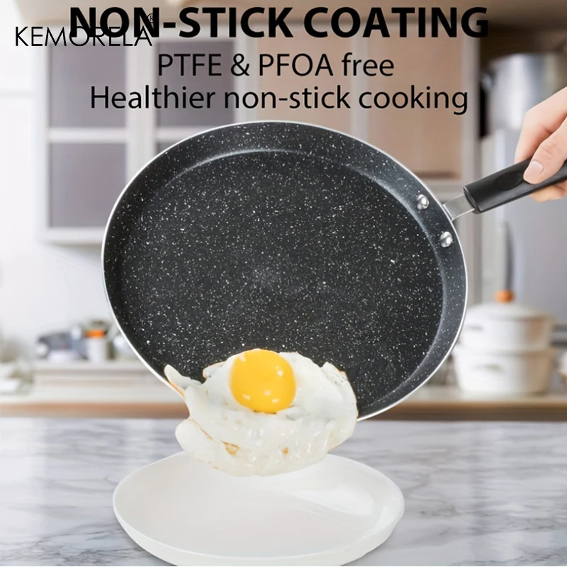 Paella Pan Steel - Panela Antiaderente 18/22/26CM para Café da