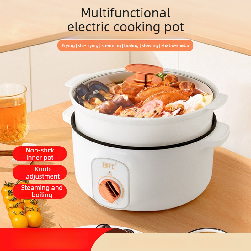Home Cooking Electric - Mini panela elétrica multifuncional portátil para