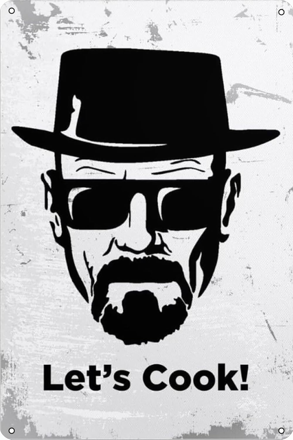 Home Cooking Shows - Placa de Metal Vintage Heisenberg Lets