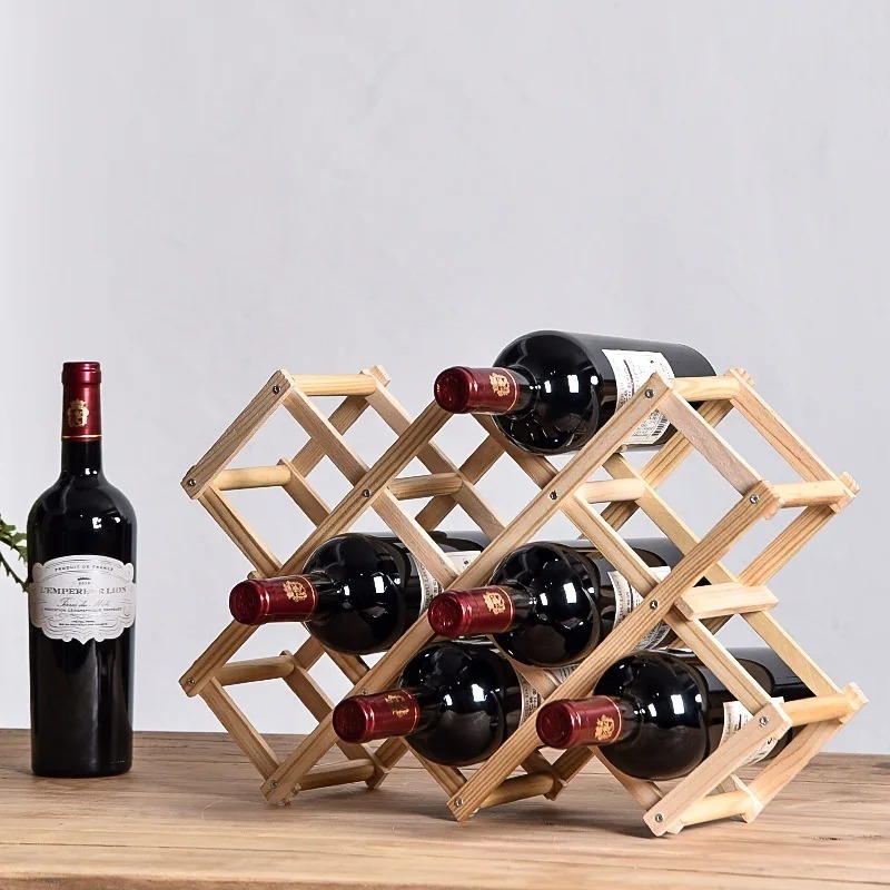 Home Cooking Delivery - Prateleiras empilháveis para armazenamento de vinho,