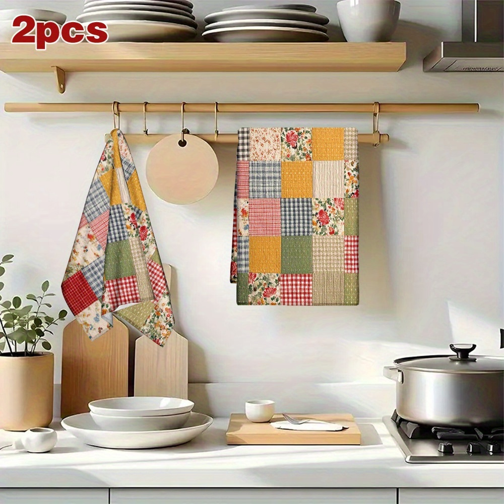 Conjunto de 2 Toalhas de Cozin - Home Cooking Is The Best avaliação e preço
