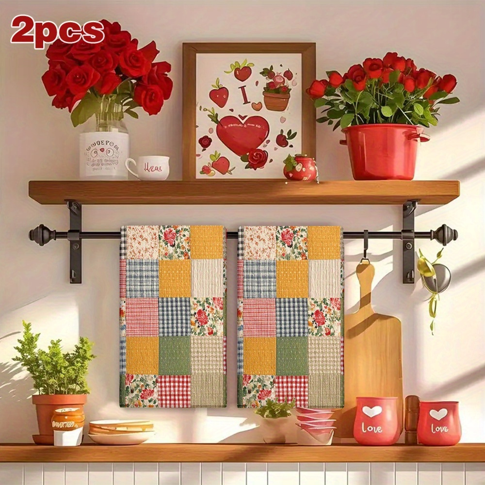 Conjunto de 2 Toalhas de Cozin - Home Cooking Is The Best avaliação e preço