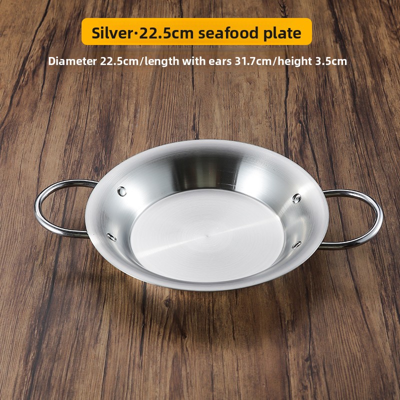 Panela Paella de aço inoxidáve - Paella Pan Steel avaliação e preço