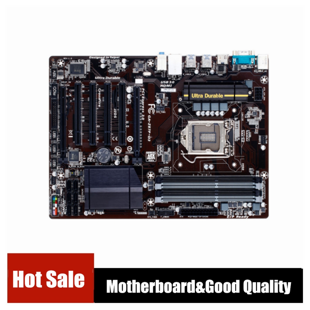 Placa-mãe para GA-Z87P-D3 lga  - Home Cooking Videos avaliação e preço