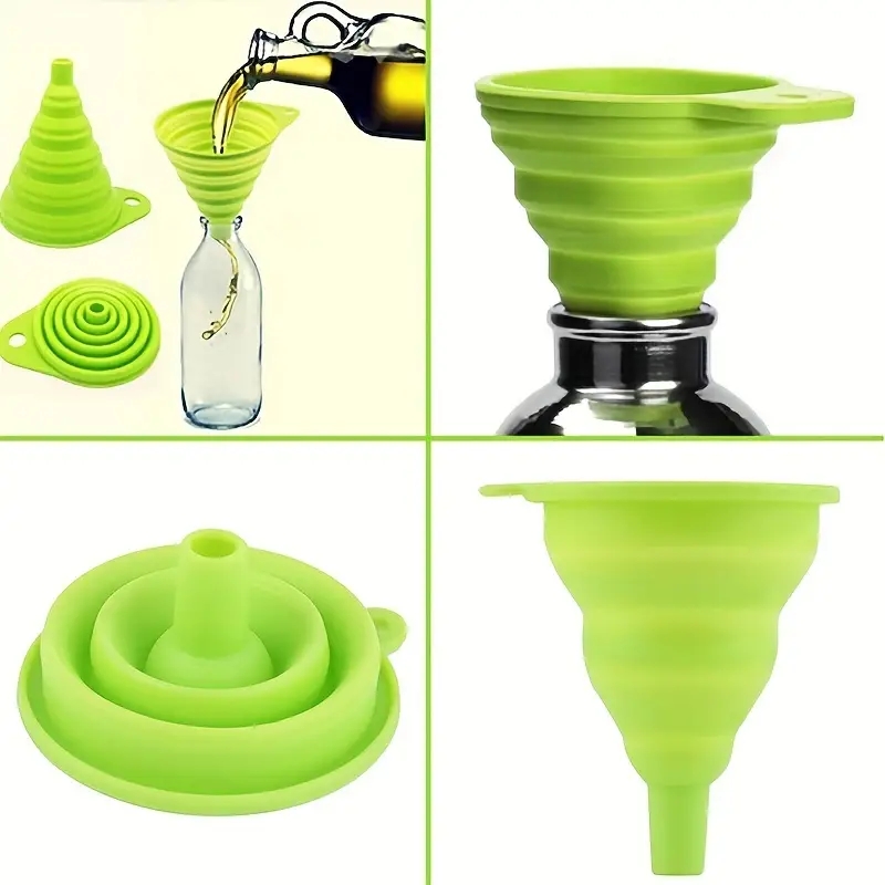 Funil dobrável de silicone mul - Home Cooking Delivery avaliação e preço