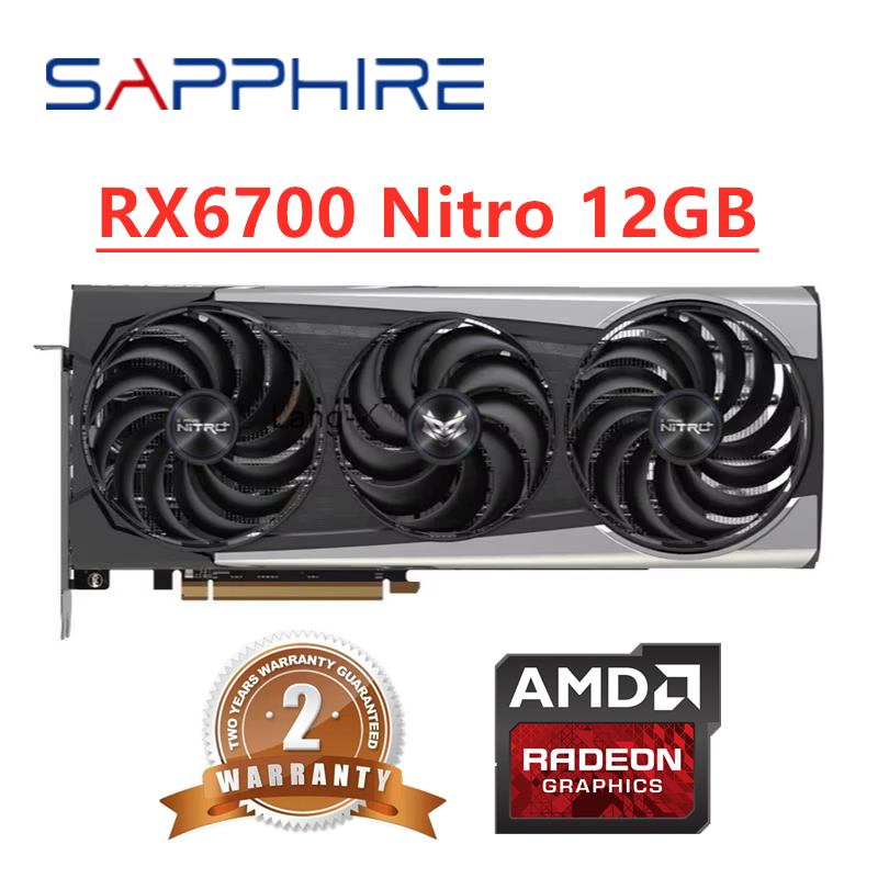 GPU Sapphire RX 6700 XT 6700XT - Home Cooking Videos avaliação e preço