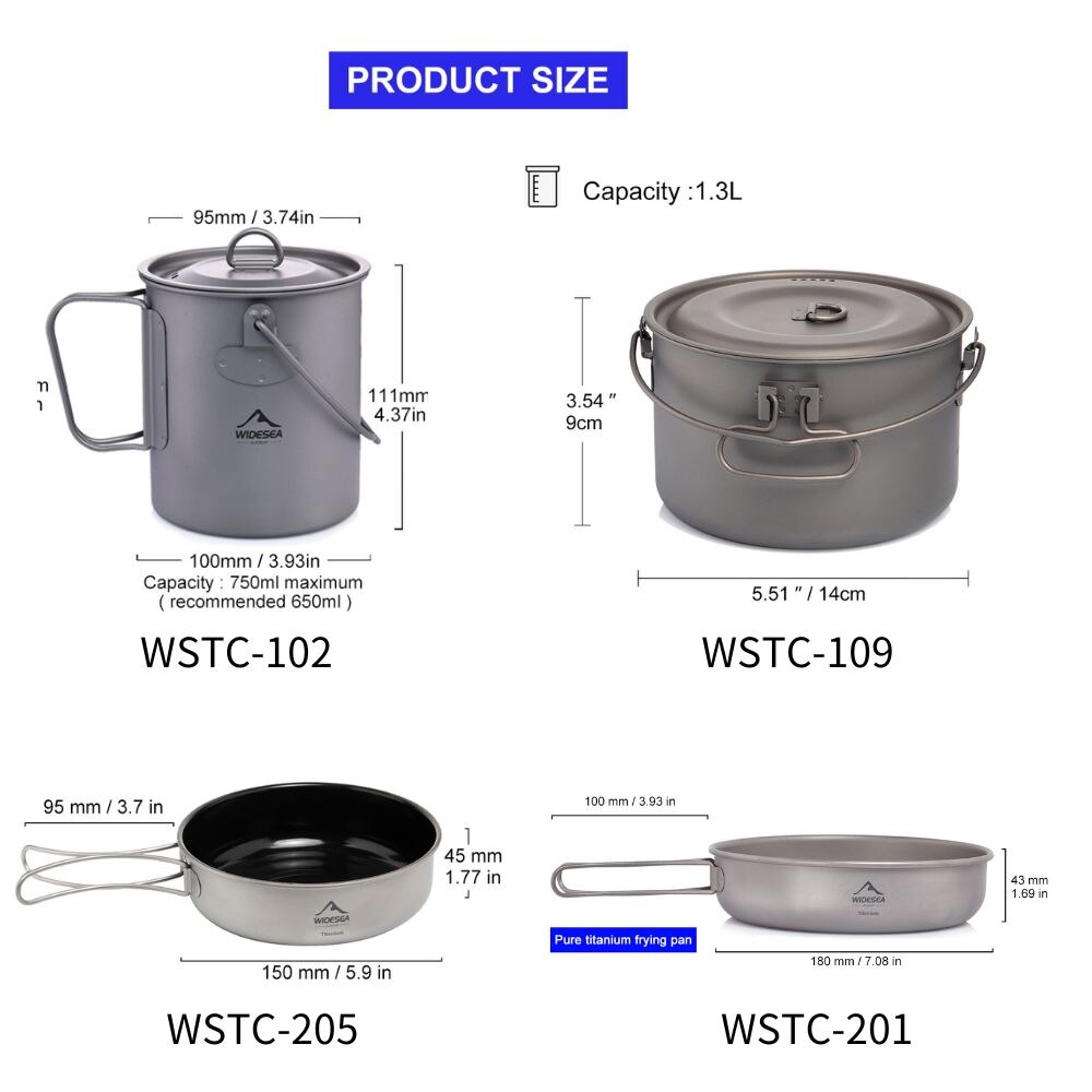 Widesea-Conjunto De Panelas De - Paella Pan Steel avaliação e preço