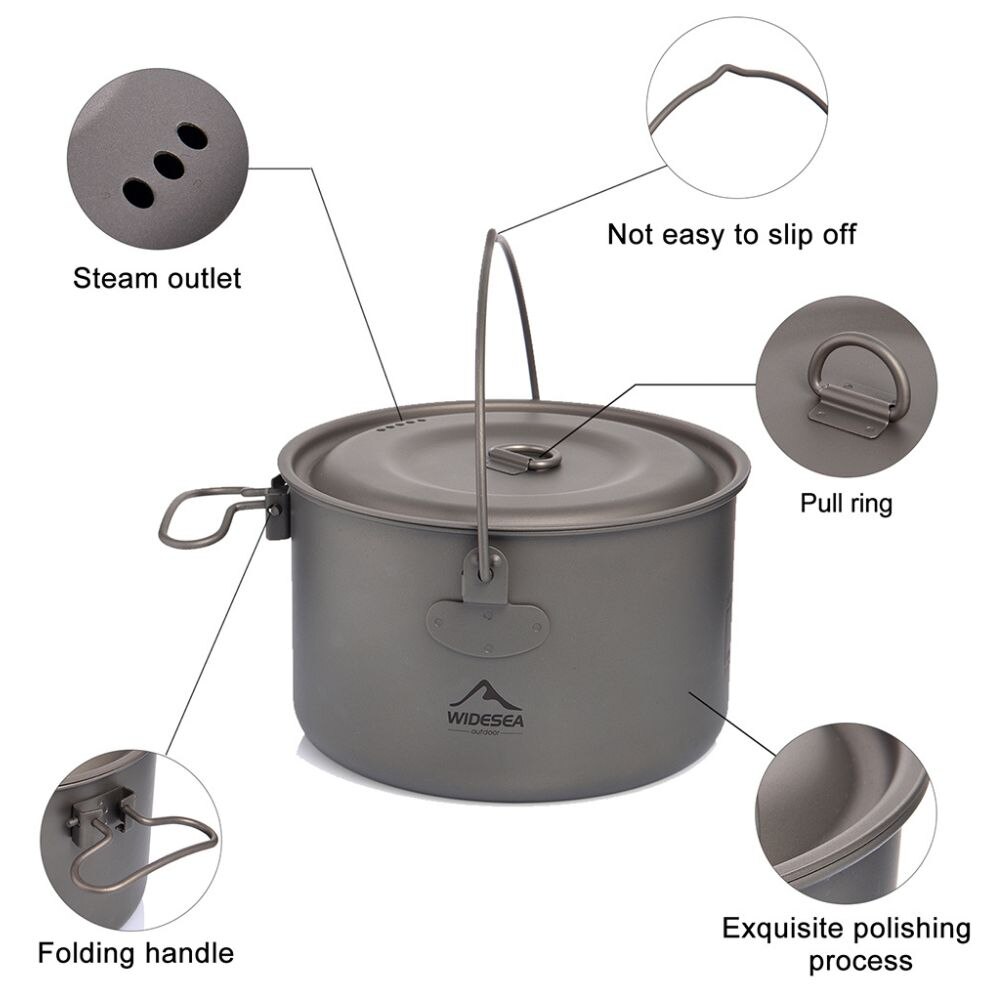 Widesea-Conjunto De Panelas De - Paella Pan Steel avaliação e preço