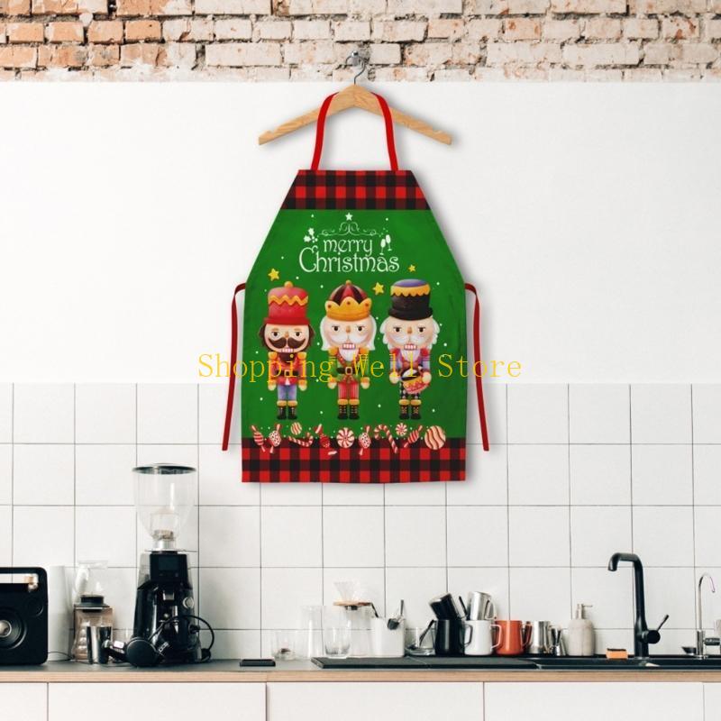 KX4B Festive Christmas Apron f - Home Cooking Shows avaliação e preço