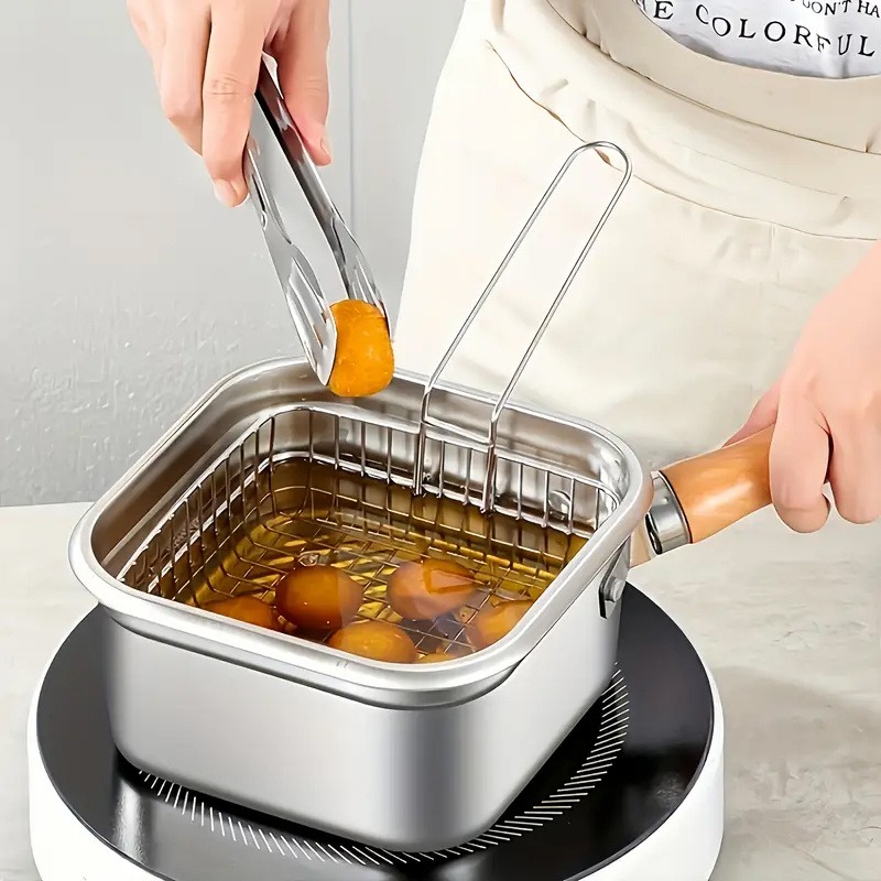 Panela de fritura profunda qua - Paella Pan Steel avaliação e preço