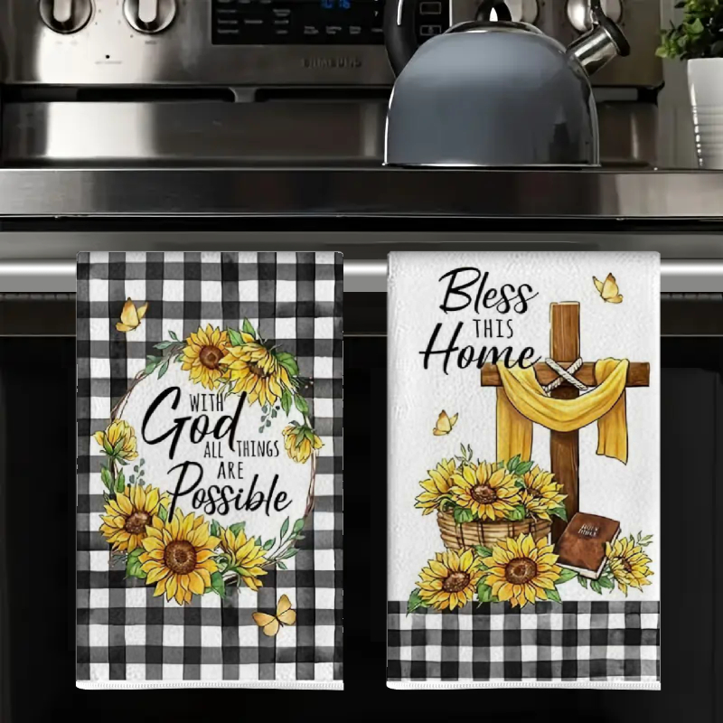 Conjunto de 2 Toalhas de Cozin - Home Cooking Is The Best avaliação e preço